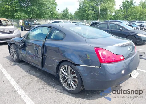 2012 Infiniti G37 Sport z USA, uszkodzony, nr VIN JN1CV6EK8CM422206